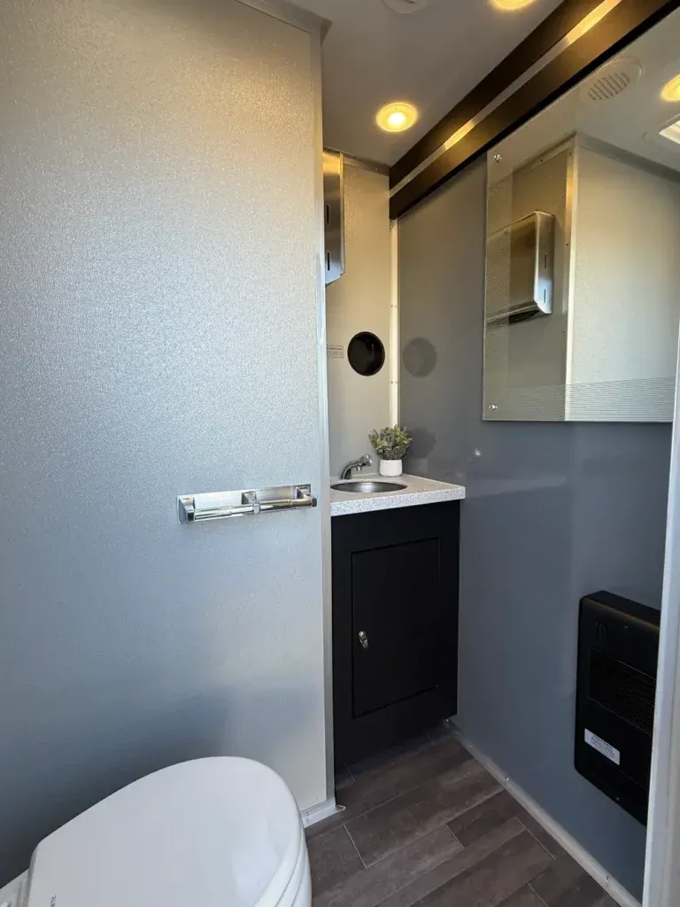 Luxury Trailer Restroom