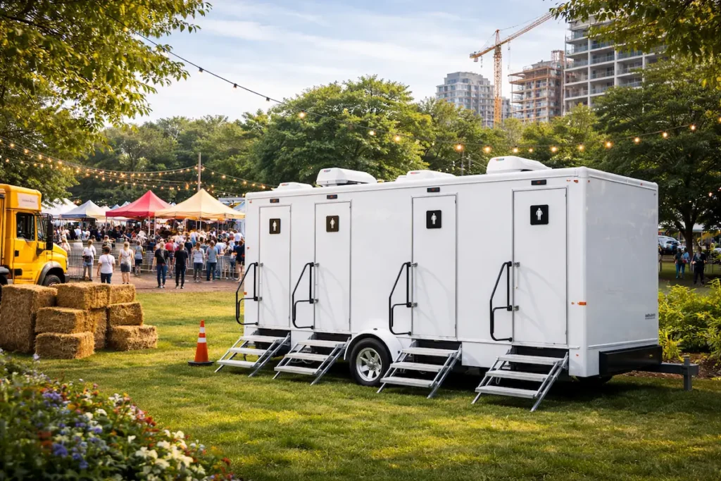 5 Best Restroom Trailers for High Traffic Locations (2026 Guide)