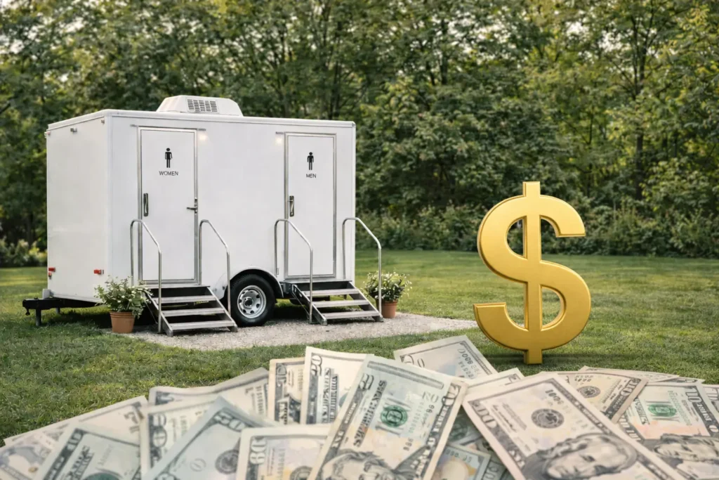 2026 Restroom Trailer Rental Cost: 2 Stall Pricing & Hidden Fees Exposed